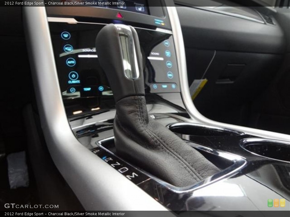 Charcoal Black/Silver Smoke Metallic Interior Transmission for the 2012 Ford Edge Sport #58933936