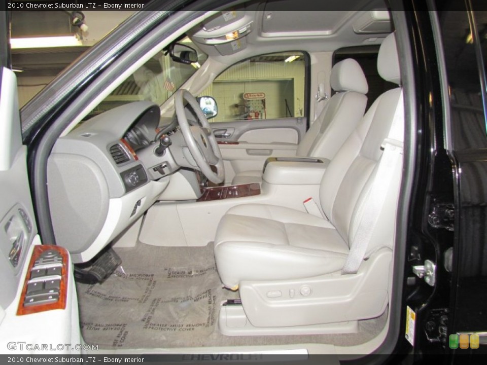 Ebony Interior Photo for the 2010 Chevrolet Suburban LTZ #58934040