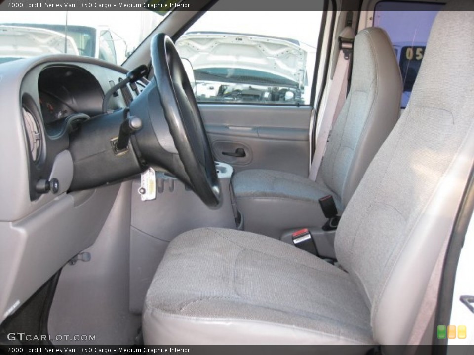 Medium Graphite Interior Photo for the 2000 Ford E Series Van E350 Cargo #58935081