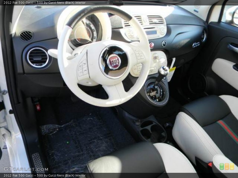 500 by Gucci Nero (Black) Interior Photo for the 2012 Fiat 500 Gucci #58936290