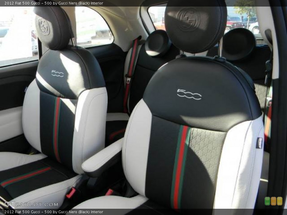 500 by Gucci Nero (Black) Interior Photo for the 2012 Fiat 500 Gucci #58936308