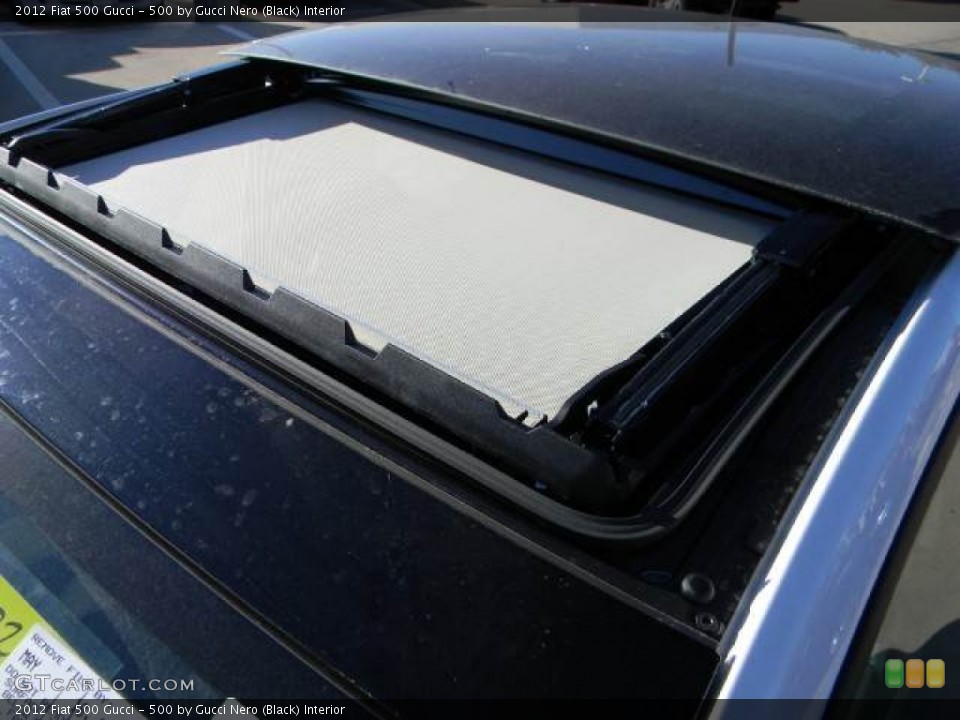 500 by Gucci Nero (Black) Interior Sunroof for the 2012 Fiat 500 Gucci #58936434