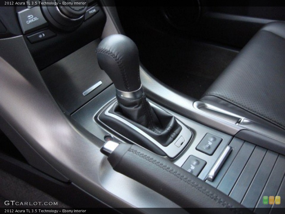 Ebony Interior Transmission for the 2012 Acura TL 3.5 Technology #58940536