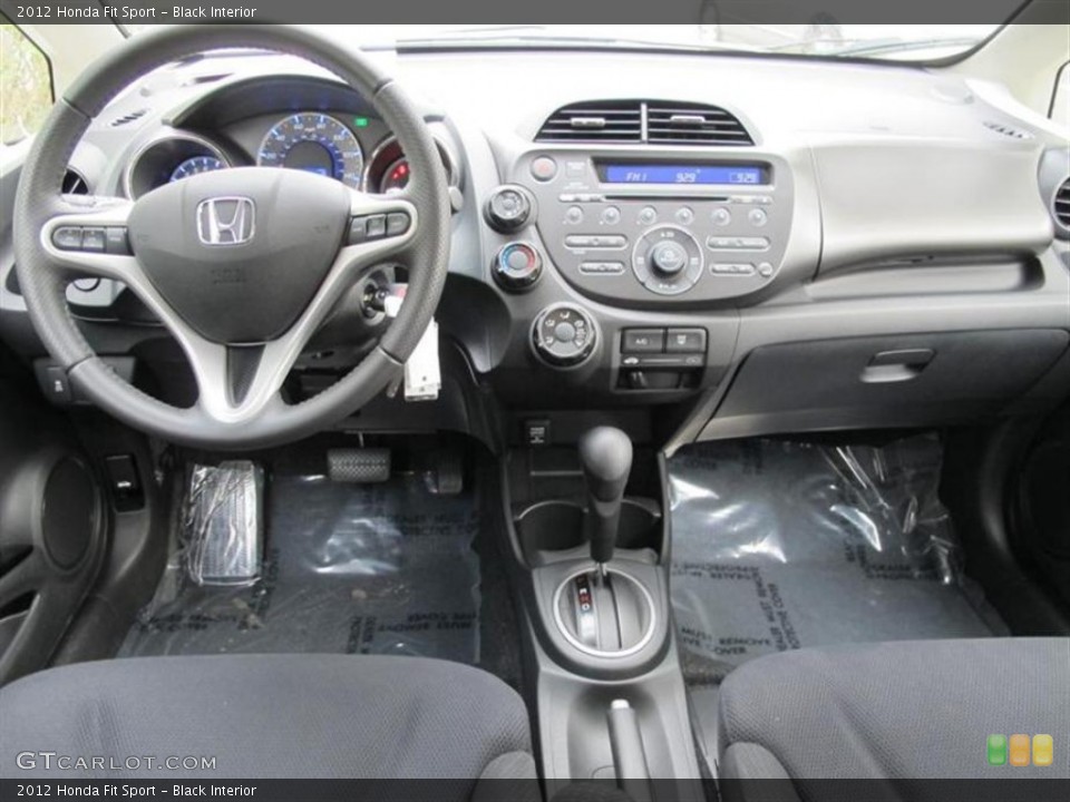 Black Interior Dashboard for the 2012 Honda Fit Sport #58940987