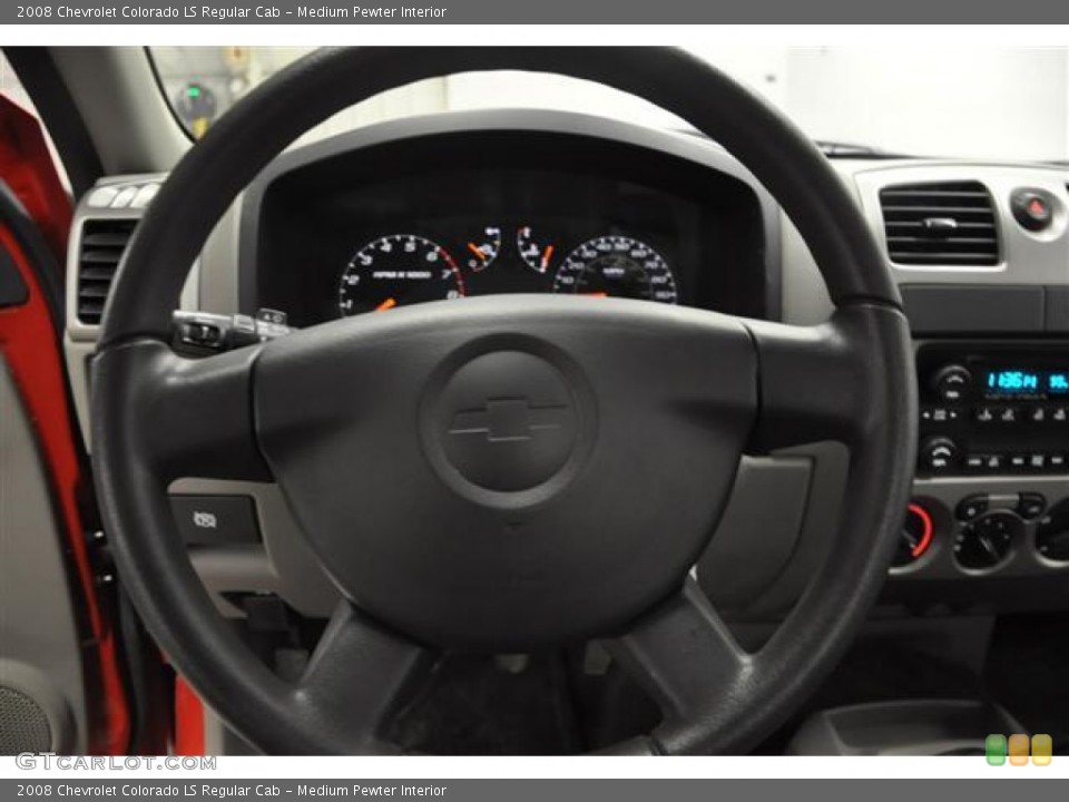 Medium Pewter Interior Steering Wheel for the 2008 Chevrolet Colorado LS Regular Cab #58941987