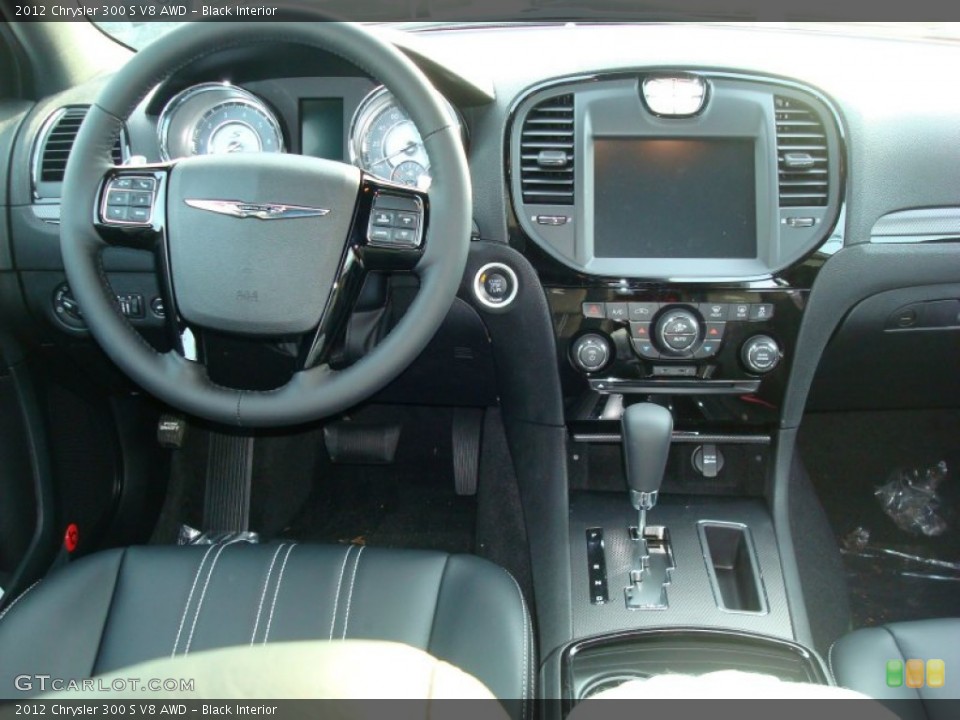 Black Interior Dashboard for the 2012 Chrysler 300 S V8 AWD #58944132