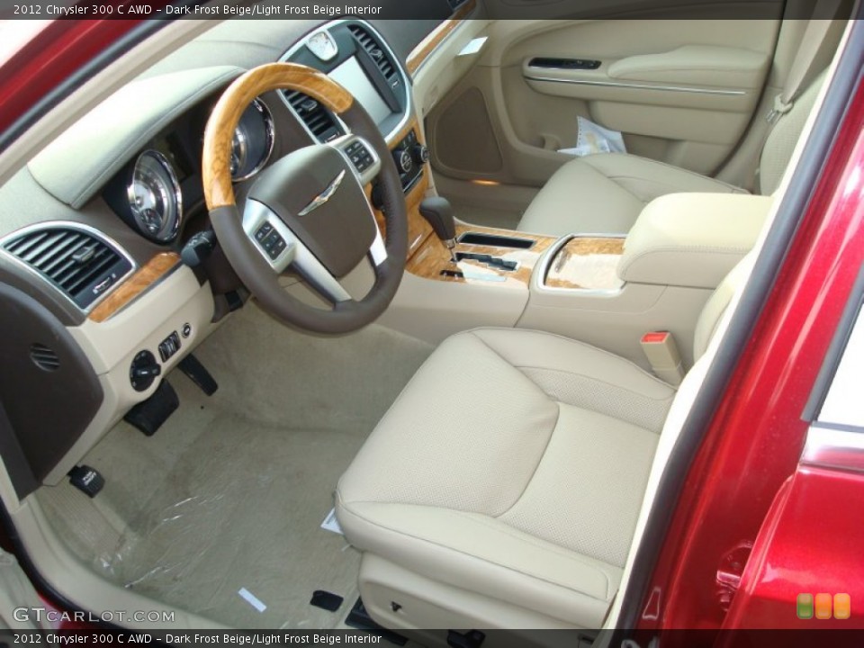 Dark Frost Beige/Light Frost Beige Interior Photo for the 2012 Chrysler 300 C AWD #58944153