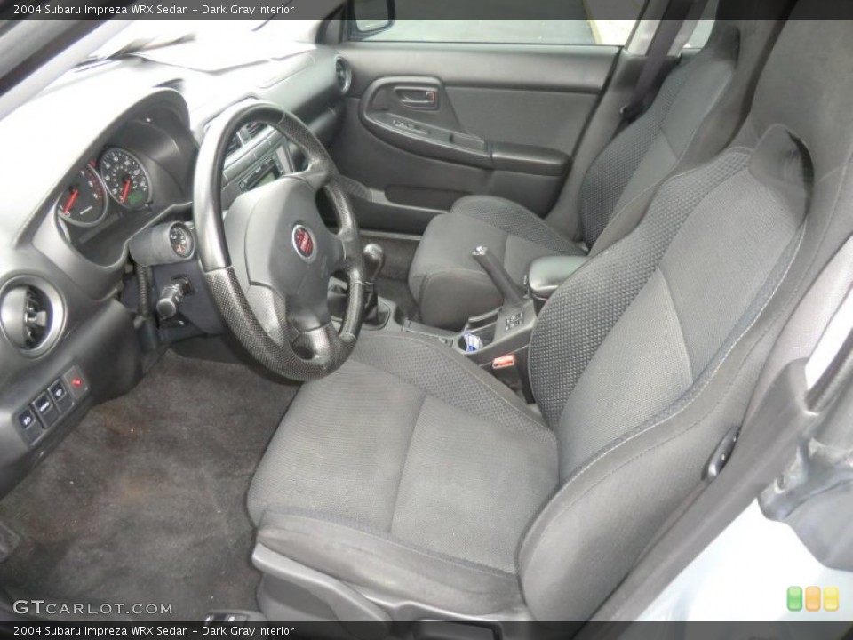 Dark Gray Interior Photo for the 2004 Subaru Impreza WRX Sedan #58944762