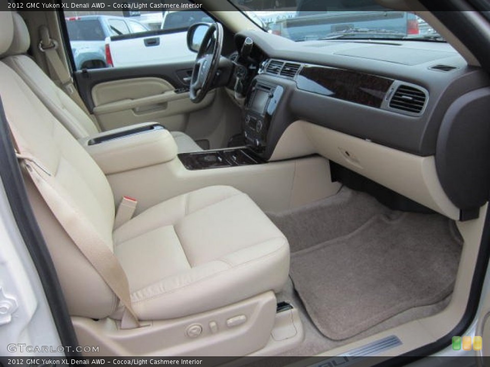 Cocoa/Light Cashmere Interior Photo for the 2012 GMC Yukon XL Denali AWD #58947189