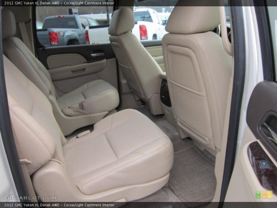 Cocoa/Light Cashmere Interior Photo for the 2012 GMC Yukon XL Denali AWD #58947207