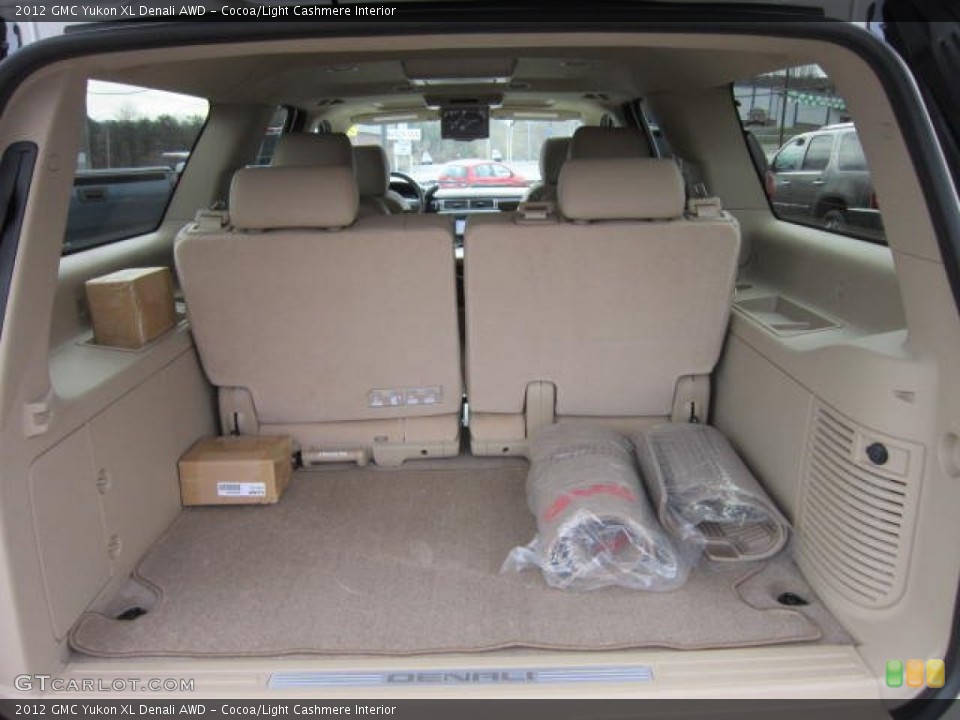 Cocoa/Light Cashmere Interior Trunk for the 2012 GMC Yukon XL Denali AWD #58947225
