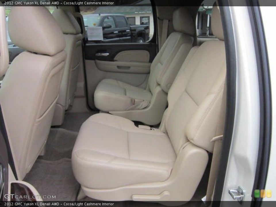 Cocoa/Light Cashmere Interior Photo for the 2012 GMC Yukon XL Denali AWD #58947228