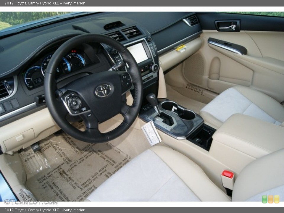 Ivory Interior Photo for the 2012 Toyota Camry Hybrid XLE #58948410