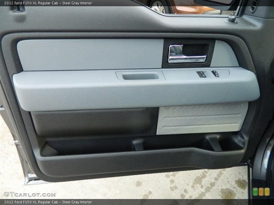 Steel Gray Interior Door Panel for the 2012 Ford F150 XL Regular Cab #58952345