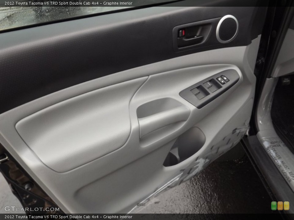 Graphite Interior Door Panel for the 2012 Toyota Tacoma V6 TRD Sport Double Cab 4x4 #58952493