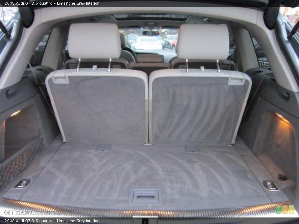 Limestone Grey Interior Trunk for the 2008 Audi Q7 3.6 quattro #58954686