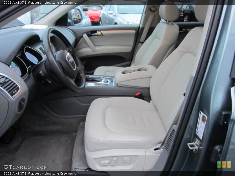 Limestone Grey Interior Photo for the 2008 Audi Q7 3.6 quattro #58954702