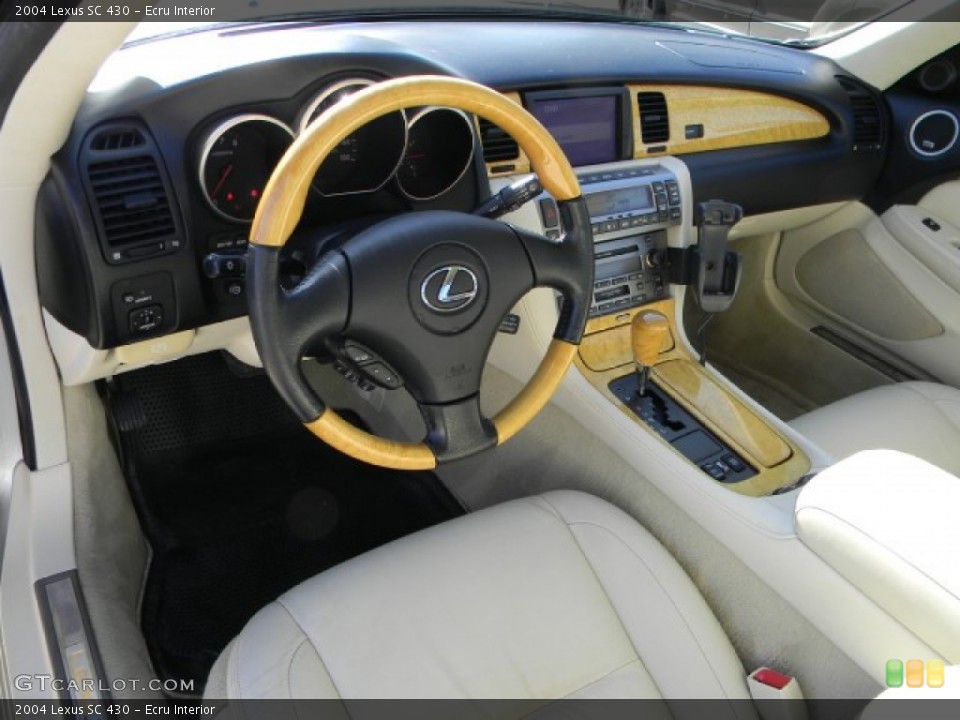Ecru Interior Dashboard for the 2004 Lexus SC 430 #58954828