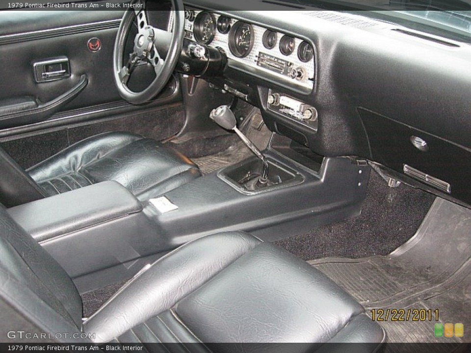 Black Interior Photo for the 1979 Pontiac Firebird Trans Am #58955109