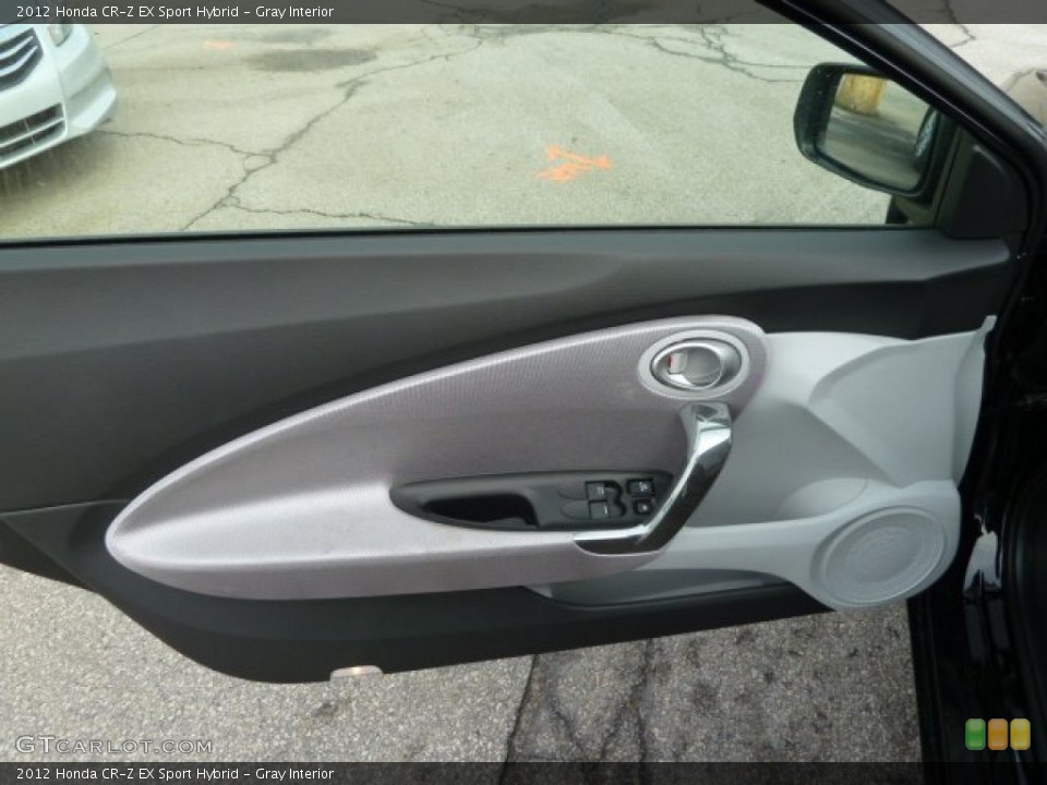 Gray Interior Door Panel for the 2012 Honda CR-Z EX Sport Hybrid #58956265