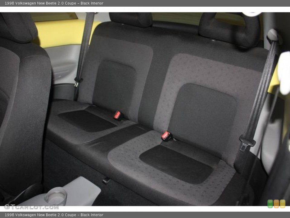 Black 1998 Volkswagen New Beetle Interiors