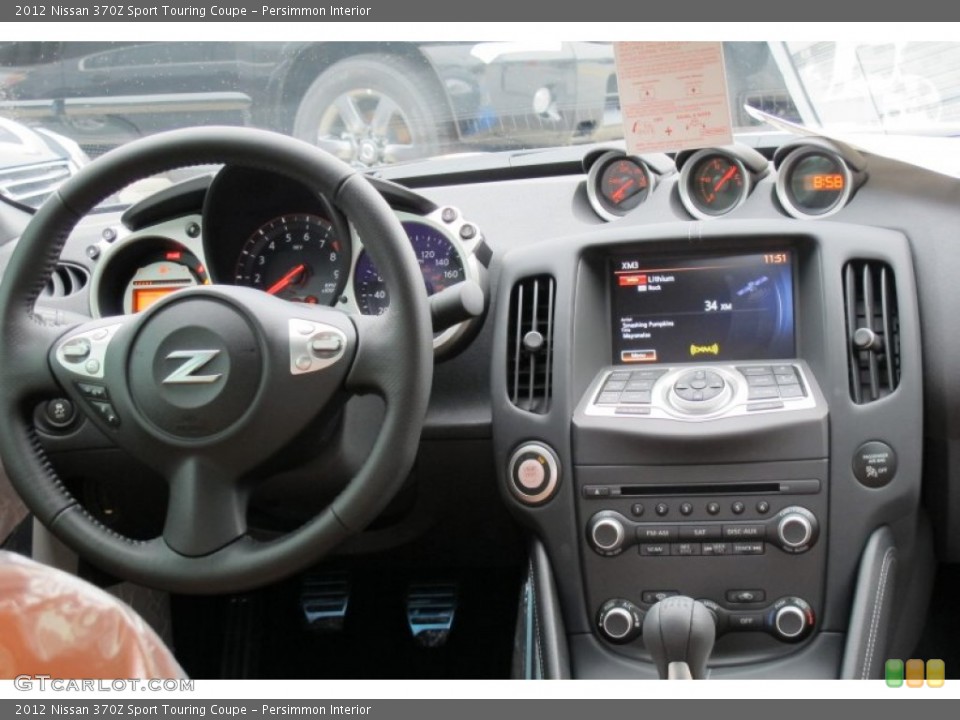 Persimmon Interior Dashboard for the 2012 Nissan 370Z Sport Touring Coupe #58958379