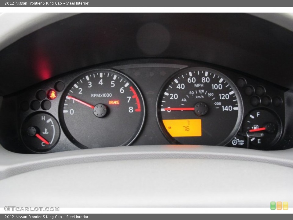 Steel Interior Gauges for the 2012 Nissan Frontier S King Cab #58958493