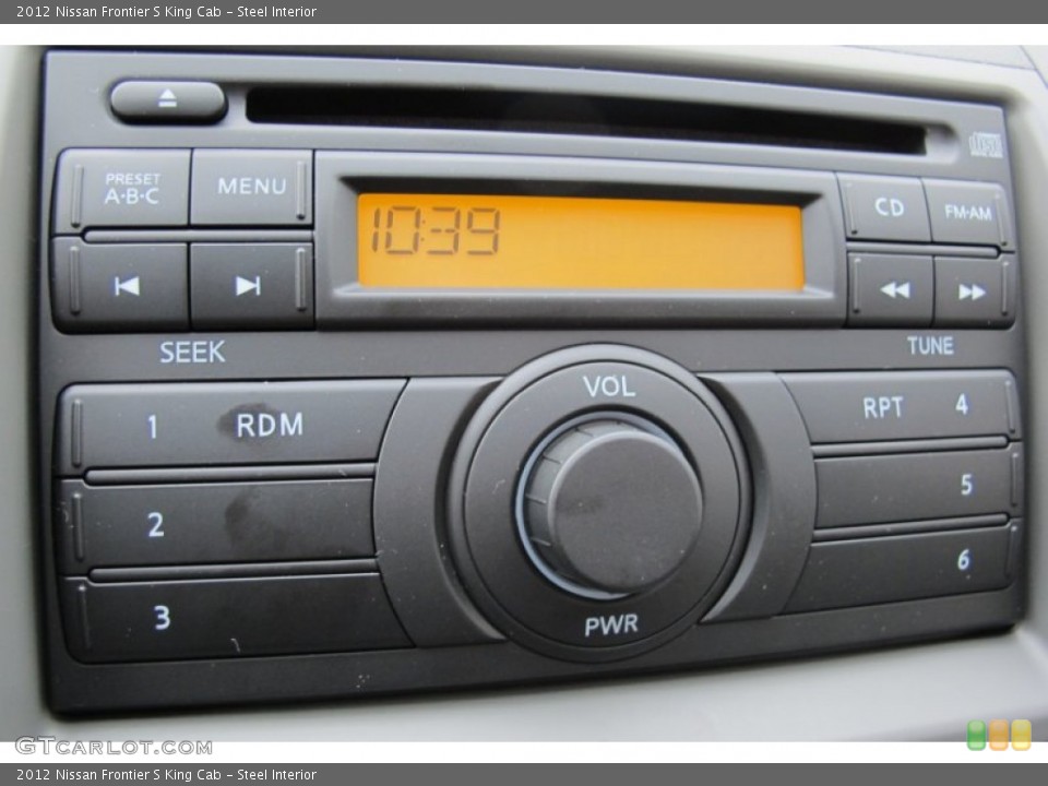 Steel Interior Audio System for the 2012 Nissan Frontier S King Cab #58958880