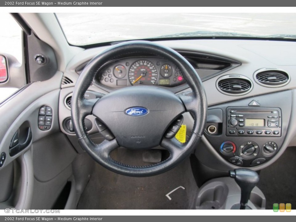 Medium Graphite Interior Dashboard for the 2002 Ford Focus SE Wagon #58959324