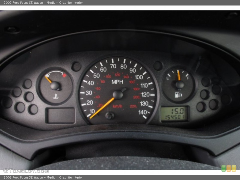 Medium Graphite Interior Gauges for the 2002 Ford Focus SE Wagon #58959330