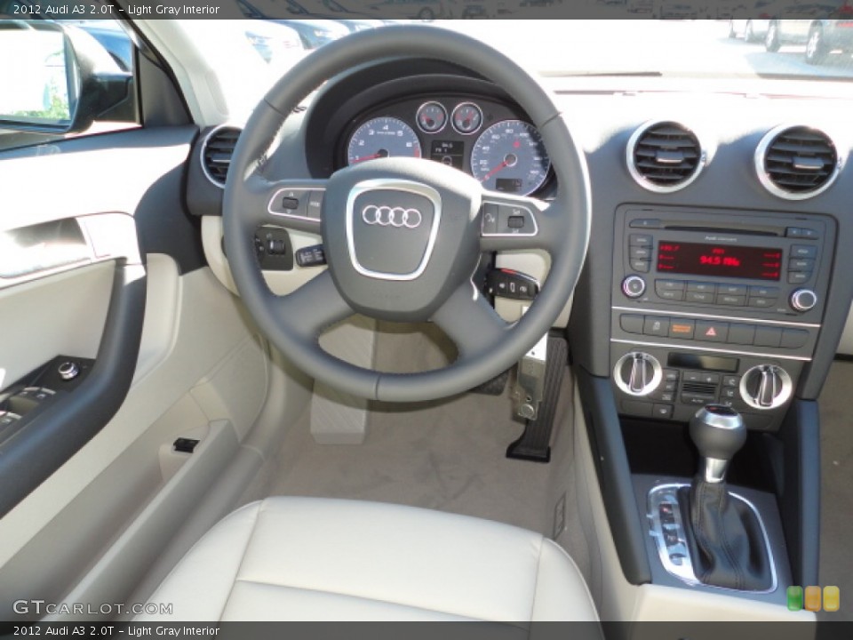 Light Gray Interior Dashboard for the 2012 Audi A3 2.0T #58959789