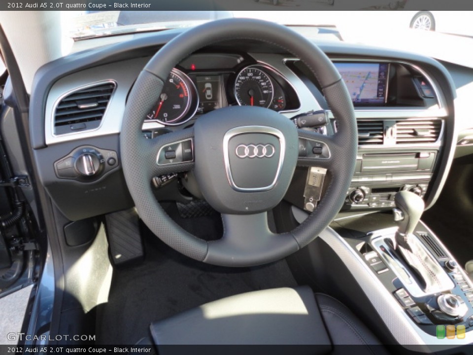 Black Interior Dashboard for the 2012 Audi A5 2.0T quattro Coupe #58959889