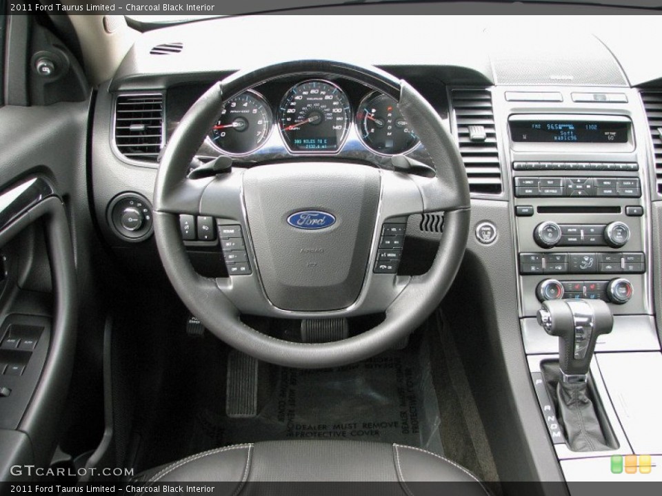 Charcoal Black Interior Dashboard for the 2011 Ford Taurus Limited #58960662
