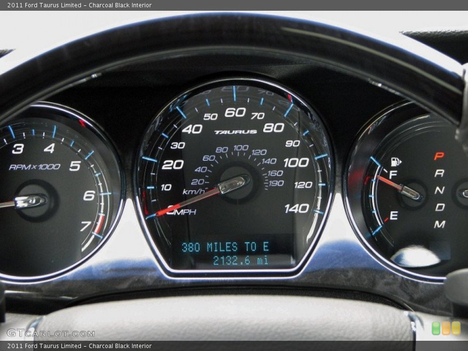 Charcoal Black Interior Gauges for the 2011 Ford Taurus Limited #58960671