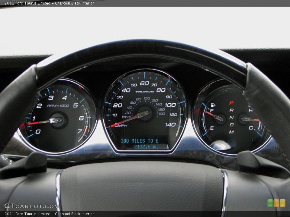 Charcoal Black Interior Gauges for the 2011 Ford Taurus Limited #58960677