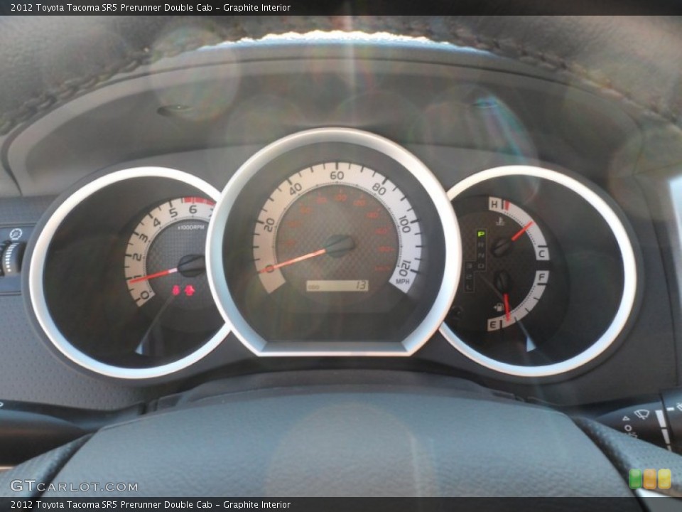 Graphite Interior Gauges for the 2012 Toyota Tacoma SR5 Prerunner Double Cab #58964907