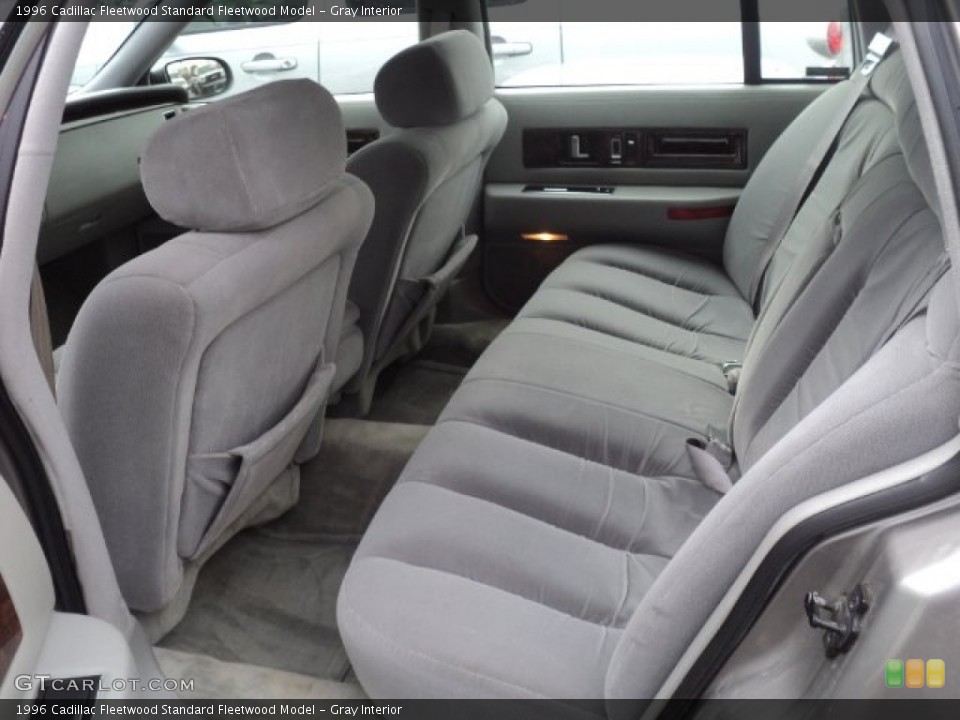 Gray Interior Photo for the 1996 Cadillac Fleetwood  #58968348