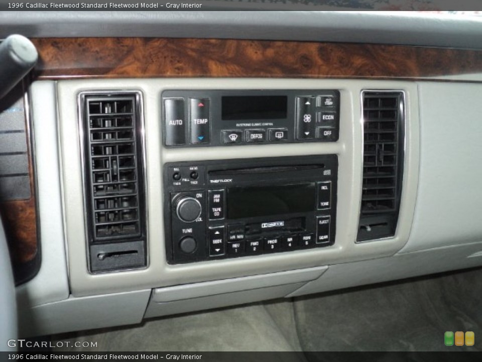 Gray Interior Controls for the 1996 Cadillac Fleetwood  #58968354