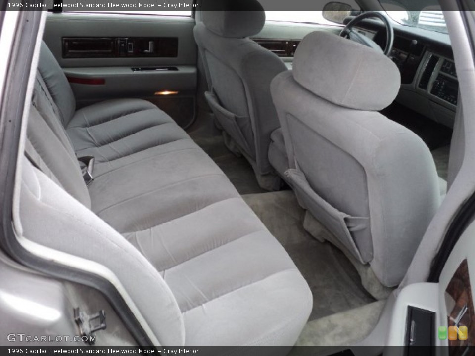 Gray 1996 Cadillac Fleetwood Interiors