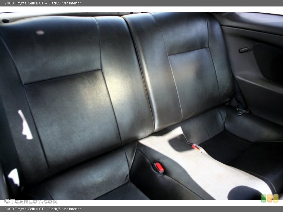 Black/Silver Interior Photo for the 2000 Toyota Celica GT #58968390