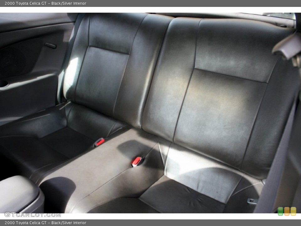 Black/Silver Interior Photo for the 2000 Toyota Celica GT #58968393