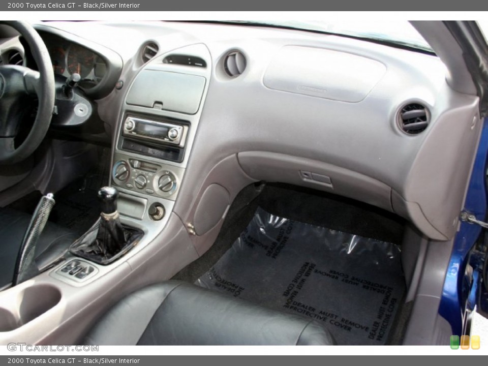 Black/Silver Interior Dashboard for the 2000 Toyota Celica GT #58968423
