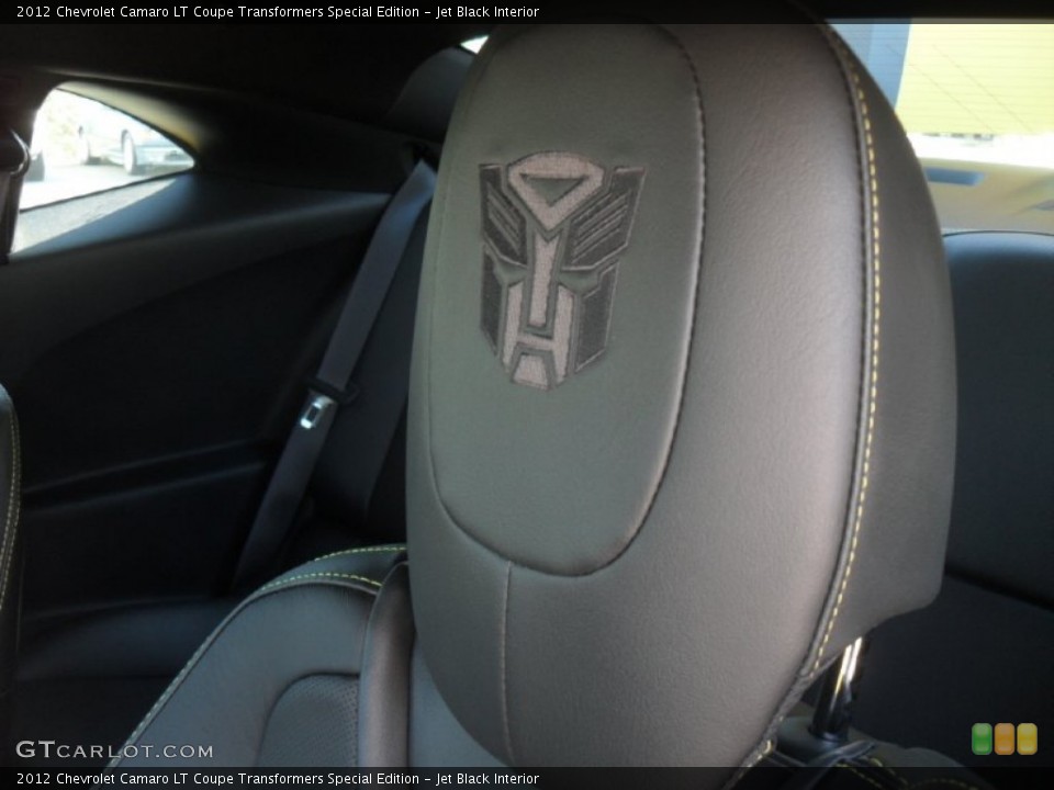 Jet Black Interior Photo for the 2012 Chevrolet Camaro LT Coupe Transformers Special Edition #58970467
