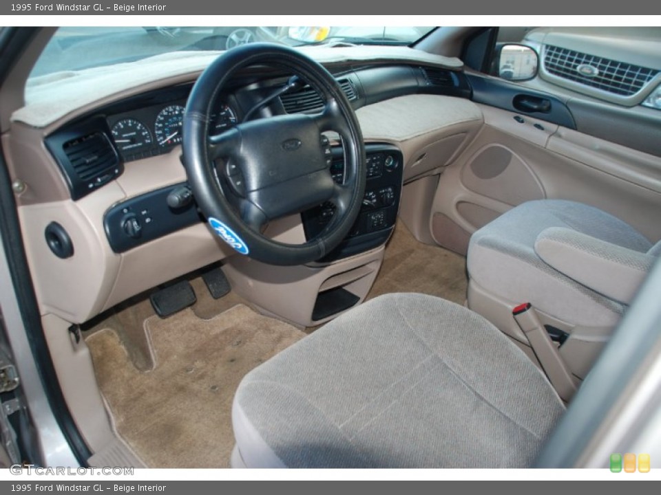 Beige Interior Photo for the 1995 Ford Windstar GL #58974613