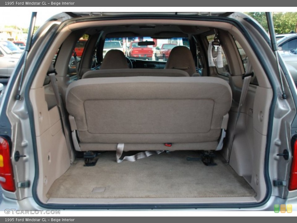 Beige Interior Trunk for the 1995 Ford Windstar GL #58974712