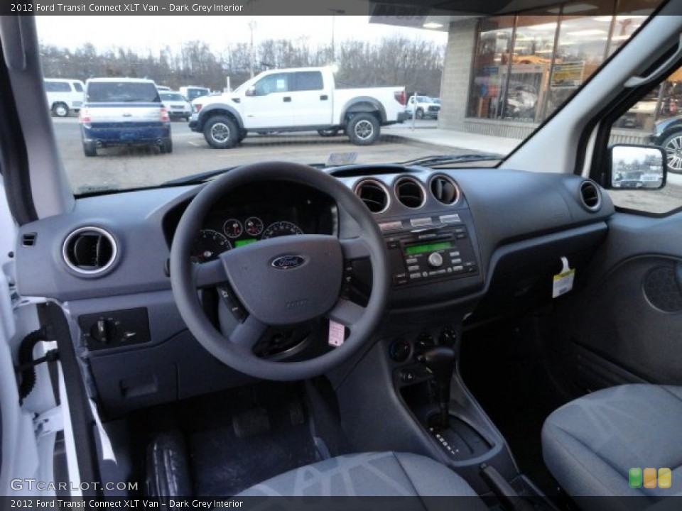 Dark Grey Interior Dashboard for the 2012 Ford Transit Connect XLT Van #58976636