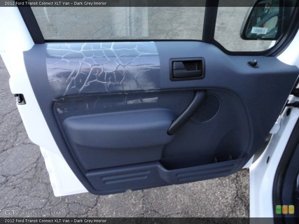 Dark Grey Interior Door Panel for the 2012 Ford Transit Connect XLT Van #58976644