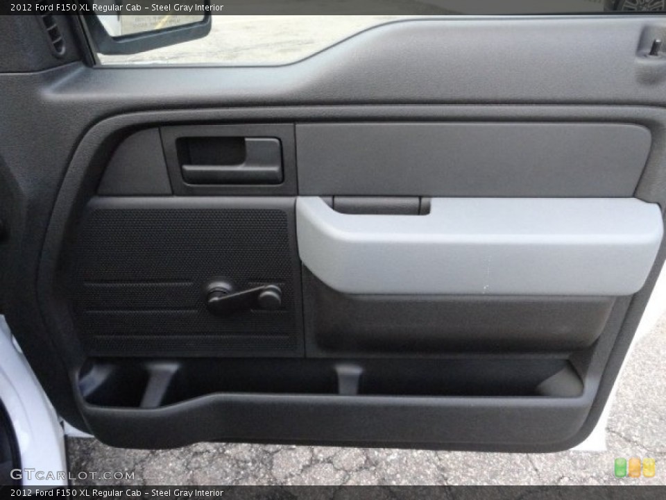 Steel Gray Interior Door Panel for the 2012 Ford F150 XL Regular Cab #58976863