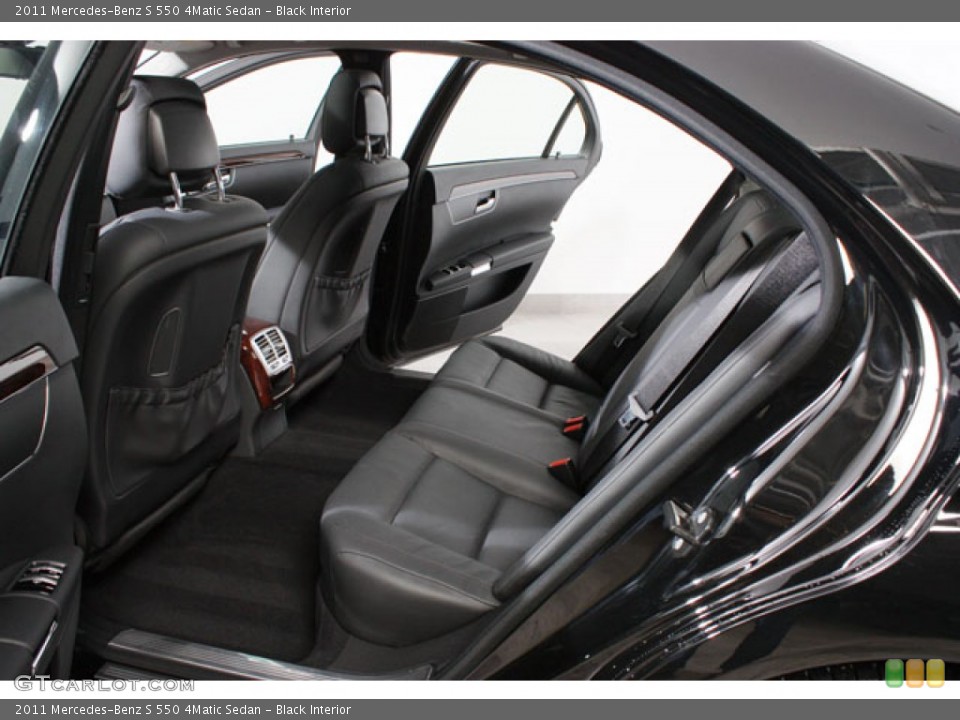 Black Interior Photo for the 2011 Mercedes-Benz S 550 4Matic Sedan #58982785