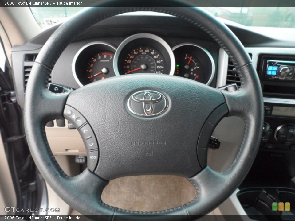 Taupe Interior Steering Wheel for the 2006 Toyota 4Runner SR5 #58983730